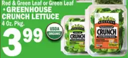 C Town • GREENHOUSE CRUNCH LETTUCE offer