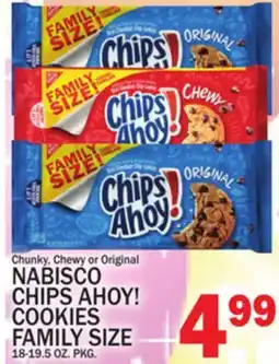 C Town NABISCO CHIPS AHOY! COOKIES FAMILY SIZE offer