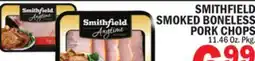 C Town SMITHFIELD SMOKED BONELESS PORK CHOPS offer