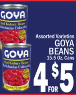 C Town GOYA BEANS offer