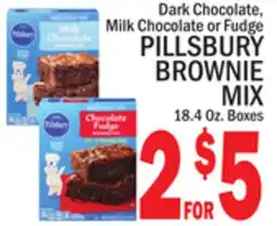 C Town PILLSBURY BROWNIE MIX offer