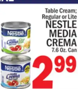 C Town NESTLE MEDIA CREMA offer