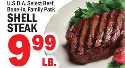 C Town SHELL STEAK offer