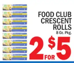 C Town FOOD CLUB CRESCENT ROLLS offer