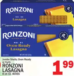 C Town RONZONI LASAGNA offer