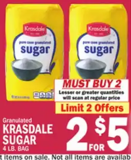 C Town KRASDALE SUGAR offer