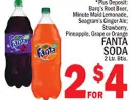 C Town FANTA SODA offer