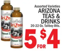 C Town ARIZONA TEAS & DRINKS offer