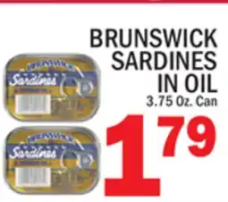 C Town BRUNSWICK SARDINES IN OIL offer