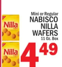 C Town NABISCO NILLA WAFERS offer
