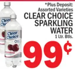 C Town CLEAR CHOICE SPARKLING WATER offer