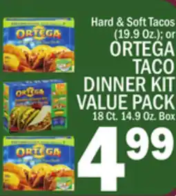 C Town ORTEGA TACO DINNER KIT VALUE PACK offer