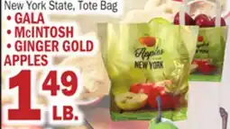 C Town GALA, McINTOSH, GINGER GOLD APPLES offer