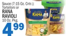C Town Sauce (7-15 Oz. Cntr.) Tortelloni or RANA RAVIOLI offer