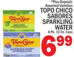 C Town TOPO CHICO SABORES SPARKLING WATER offer