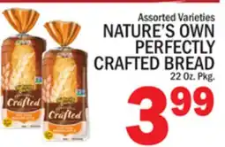 C Town NATURE'S OWN PERFECTLY CRAFTED BREAD offer
