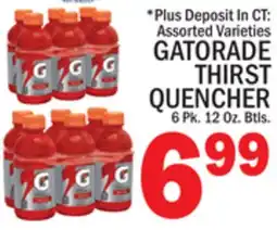 C Town GATORADE THIRST QUENCHER offer