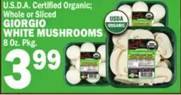 C Town GIORGIO WHITE MUSHROOMS offer