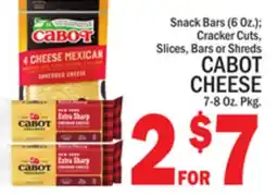 C Town CABOT CHEESE offer
