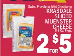 C Town KRASDALE SLICED MUENSTER CHEESE offer