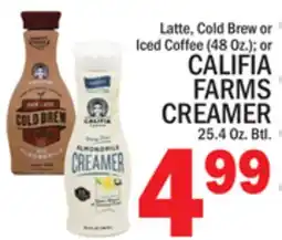 C Town CALIFIA FARMS CREAMER offer