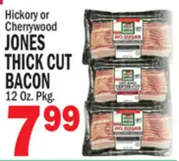 C Town JONES THICK CUT BACON offer