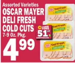C Town OSCAR MAYER DELI FRESH COLD CUTS offer