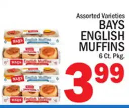 C Town BAYS ENGLISH MUFFINS offer