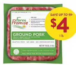 Fresh Thyme FARM PROMISE GROUND PORK offer