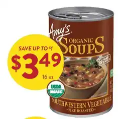 Fresh Thyme Amy's ORGANIC SOUPS offer