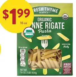 Fresh Thyme RESH THYME MARKET ORGANIC PASTA offer