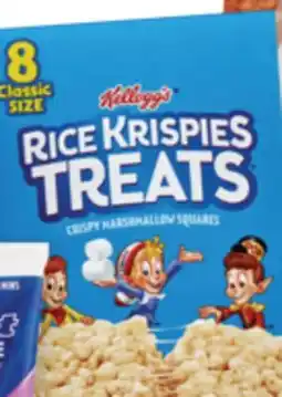 CVS Kellogg's Rice Krispies treats or pop•tarts 7-8 ct offer