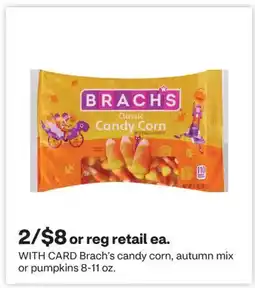 CVS Brach's candy corn, autumn mix or pumpkins 8-11 oz offer