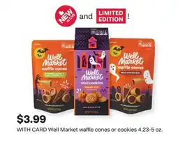 CVS Well Market waffle cones or cookies 4.23-5 oz offer