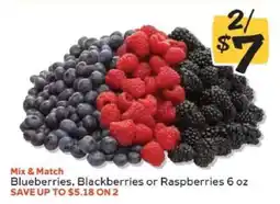 Winn Dixie Blueberries, Blackberries or Raspberries offer