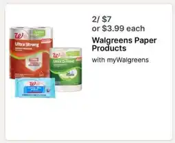 Walgreens Walgreens Paper Products offer