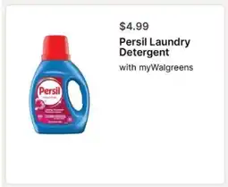 Walgreens Persil Laundry Detergent offer