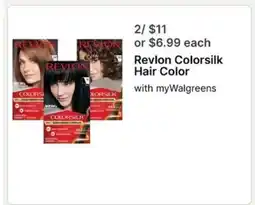 Walgreens Revlon Colorsilk Hair Color offer