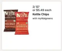Walgreens Kettle Chips offer