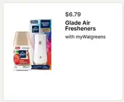 Walgreens Glade Air Fresheners offer