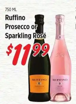 Rouses Ruffino Prosecco or Sparkling Rosé offer