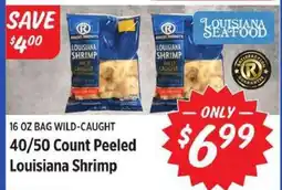Rouses 40/50 Count Peeled Louisiana Shrimp offer
