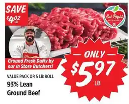 Rouses 93% Lean Ground Beef offer