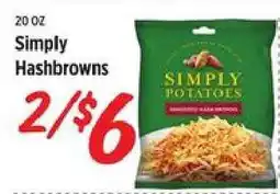 Rouses Simply Hashbrowns offer