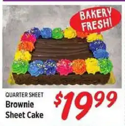 Rouses Brownie Sheet Cake offer