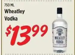 Rouses Wheatley Vodka offer