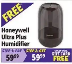Ocean State Job Lot Honeywell ultra plus humidifier offer