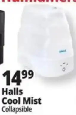 Ocean State Job Lot Halls Cool Mist Collapsible offer