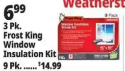 Ocean State Job Lot Frost King window insulation kit offer