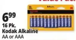 Ocean State Job Lot Kodak Alkaline offer